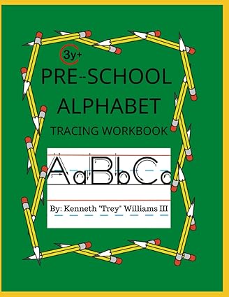 Pre-School Alphabet Tracing Workbook