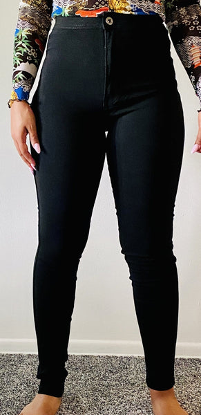 Perfect Fit Jeans-Black