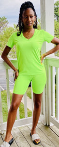 Essential Biker Set-Lime