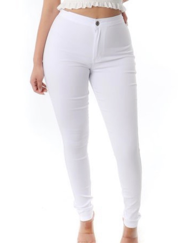 Perfect Fit Jeans-White