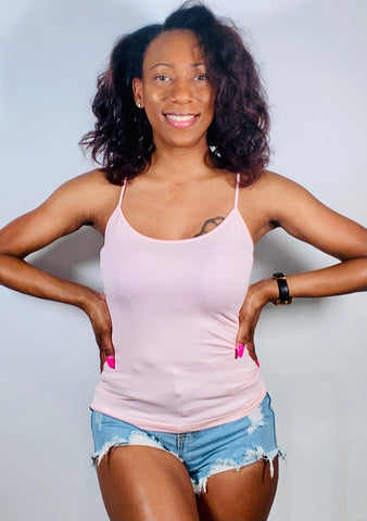 Essential Cami-Pale Pink